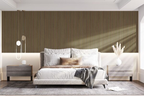 Acoustic Panels - Oiled Oak Effect